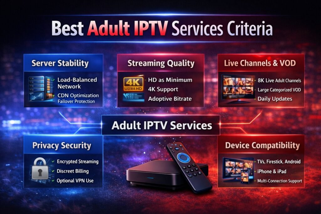 Evaluating adult IPTV services
