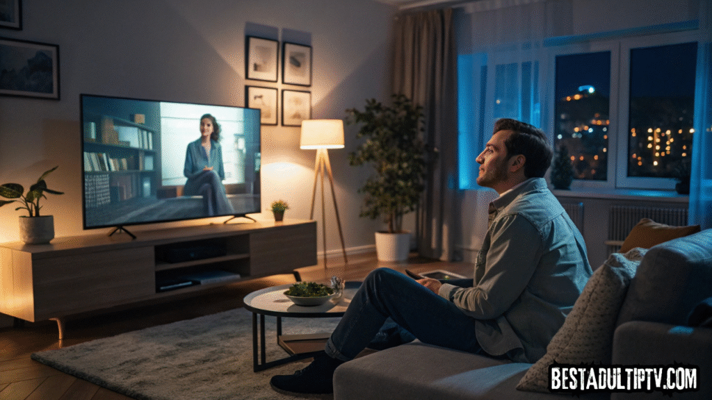 IPTV Adult Channels on Smart TV